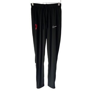 Nike Dri-FIT Academy Soccer Training Pants Black Red CV2665-010 Womens XS